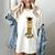 SmileteesGrad Llama Graduation T-Shirt Women's Comfort Colors T-Shirt Ivory