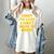SORRY I'M LATE I DIDN'T WANT TO COME FUNNY INTROVERT PRESENT Women's Comfort Colors T-Shirt Ivory