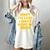 SORRY I'M LATE I DIDN'T WANT TO COME FUNNY INTROVERT PRESENT Women's Comfort Colors T-Shirt Ivory