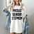 Stepmom Stepmother SEN18R Grad Senior Graduation Party Shirt Women's Comfort Colors T-Shirt Ivory