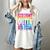 Straight Outta 8th Grade Great Graduation Eighth Grade Women's Comfort Colors T-Shirt Ivory