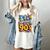 I Survived The 90s – Cute Retro Cartoon Nostalgia Women's Comfort Colors T-Shirt Ivory