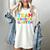 Team Kindergarten Shirt Teacher Back To School Graduation Men Women Girls Kids Women's Comfort Colors T-Shirt Ivory