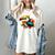Toucan Reading Book Women's Comfort Colors T-Shirt Ivory