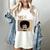 Unapologetically MSW-Ish Student Graduation Afro Women's Comfort Colors T-Shirt Ivory