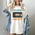 VHS Cassette Tape Retro 80s 90s Nostalgia Women's Comfort Colors T-Shirt Ivory VHS Cassette Tape Retro 80s 90s Nostalgia Women's Comfort Colors T-Shirt Ivory