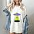 I Wanna Go Home Introvert UFO UAP Flying Saucer Trippy Alien Women's Comfort Colors T-Shirt Ivory