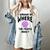 I Wanna Be Where The People Aren't Introvert Women's Comfort Colors T-Shirt Ivory I Wanna Be Where The People Aren't Introvert Women's Comfort Colors T-Shirt Ivory