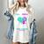 I Wear Teal And Purple In Memory Of My Uncle Mental Health Women's Comfort Colors T-Shirt Ivory