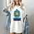 Women's Adulting Is A Myth Retro Pixel Pet Nostalgia Millennials Women's Comfort Colors T-Shirt Ivory