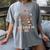 100 Days In The Books Reading Teacher Cute Book Lover Women's Comfort Colors T-Shirt Gray