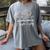 1945 Chapter Eighty 80th Birthday Books Themed 80 Year Old Women's Comfort Colors T-Shirt Gray