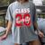 2 Sided Class Of 2026 Senior 2026 Graduation Women's Comfort Colors T-Shirt Gray