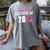 2018 Cosmetology Graduation Shirt Makeup Artist Women's Comfort Colors T-Shirt Gray
