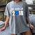 2018 Criminal Justice Graduation Shirt Criminal Justice Women's Comfort Colors T-Shirt Gray
