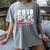 2018 Kiss My Class Goodbye Graduation Women's Comfort Colors T-Shirt Gray