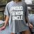 2019 Senior Uncle SEN19R Class Graduation Party T Shirt Women's Comfort Colors T-Shirt Gray