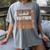 2026 Football Senior Brother Graduation Matching Family Women's Comfort Colors T-Shirt Gray