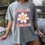 3rd Grade Graduation Cute Groovy Last Day Of Third Grade Women's Comfort Colors T-Shirt Gray