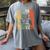 4th Grade Level Complete Gamer Class Of 2023 Graduation Women's Comfort Colors T-Shirt Gray