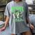5th Grade Graduate Dinosaur Dab Graduation School Women's Comfort Colors T-Shirt Gray