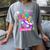 80's Baby 90's Made Me 1980s 1990s Nostalgia Retro Party Premium Tri-Blend Women's Comfort Colors T-Shirt Gray