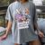 80's Cartoon Heroes Apparel For Retro Nostalgia Fans Women's Comfort Colors T-Shirt Gray