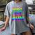 80's Girls Just Wanna Have Fun Nostalgia 1980s Style Premium Tri-Blend Women's Comfort Colors T-Shirt Gray