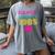 80s Outfit Women Nostalgia Eighties Party Women's Comfort Colors T-Shirt Gray