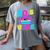 80's Vibe Retro Style Cassette Tape Nostalgia 1980s Party Women's Comfort Colors T-Shirt Gray 80's Vibe Retro Style Cassette Tape Nostalgia 1980s Party Women's Comfort Colors T-Shirt Gray