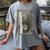 90s MUSIC NOSTALGIA GRAPHIC Women's Comfort Colors T-Shirt Gray