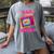 90s Rad Squad Retro Television 90s Aesthetic Nostalgia Women's Comfort Colors T-Shirt Gray