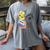 90s Retro Cassette And Walkman Nostalgia Graphic Tee Women's Comfort Colors T-Shirt Gray
