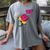 90’s Ring Retro Nostalgia Colorful Throwback Women's Comfort Colors T-Shirt Gray