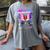 Active Memory Butterfly Women's Comfort Colors T-Shirt Gray Active Memory Butterfly Women's Comfort Colors T-Shirt Gray
