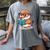 Adorable Book Lover Mallard Duck With Reading Glasses Cute Women's Comfort Colors T-Shirt Gray