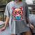 Adorable Book Lover Quokka With Reading Glasses Cute Women's Comfort Colors T-Shirt Gray