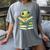 Adorable Turtle Reading Books Women's Comfort Colors T-Shirt Gray