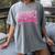 Advocate Support Empower Groovy Social Worker Graduation MSW Women's Comfort Colors T-Shirt Gray