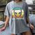 Alien Face Ew People Ufo Introvert Men Women Kids Teen Women's Comfort Colors T-Shirt Gray