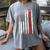 American Flag Loner Geeks Antisocial For Introvert Pride Women's Comfort Colors T-Shirt Gray