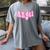 Angel Y2k Aesthetic 2000s Millennial Nostalgia Retro Pink Women's Comfort Colors T-Shirt Gray
