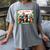 Animal Doctor & Communicator Dr Dolittle Children's Book Cover Women's Comfort Colors T-Shirt Gray