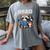 Animals Raccoon Reading Book Librarian Across America Kids Women's Comfort Colors T-Shirt Gray