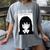 Anime Antisocial Introvert I Hate People Anti Social EMD Women's Comfort Colors T-Shirt Gray Anime Antisocial Introvert I Hate People Anti Social EMD Women's Comfort Colors T-Shirt Gray