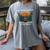 More Answers While Hunting Introvert Hunter Antisocial Women's Comfort Colors T-Shirt Gray