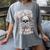 Anti-Social Book Club Go Away Im Reading Women's Comfort Colors T-Shirt Gray