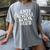 Anti Social Book Club Book Lover Reading Bookworm Reader Women's Comfort Colors T-Shirt Gray