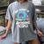 Anti-Social Club Homebody Introvert Hibernate Hermit Shyness Women's Comfort Colors T-Shirt Gray