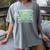Anti-Social Introvert Butterfly Women's Comfort Colors T-Shirt Gray